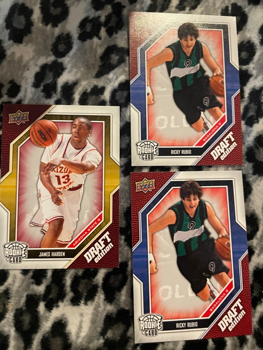 Upper Deck Basketball with Maroon and White Accents